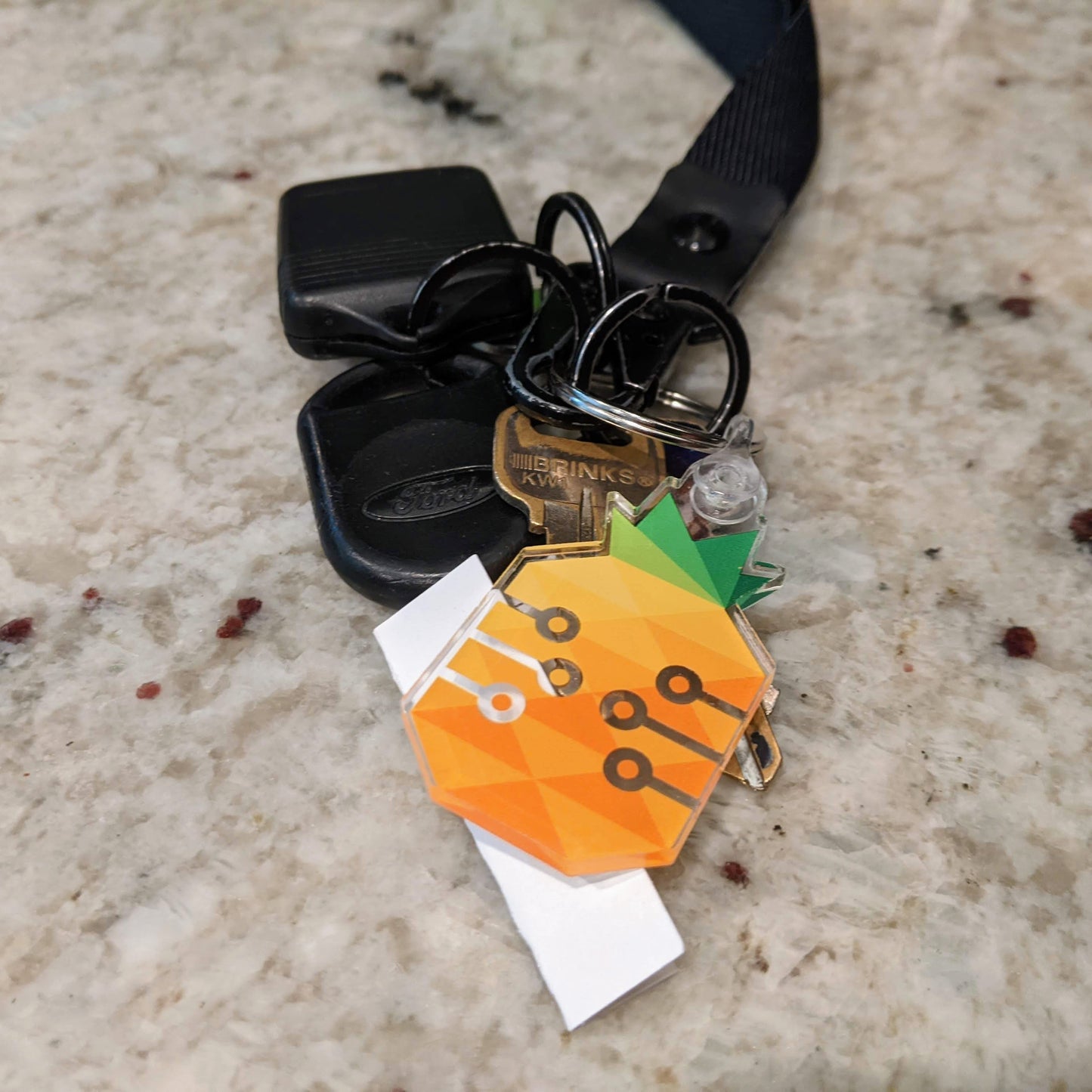MakeMHz Keychain